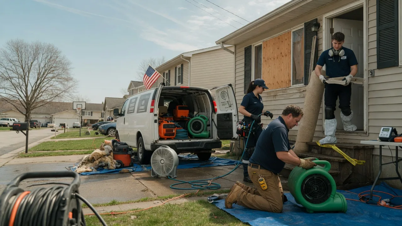 Water Damage Restoration in Cedar Grove, WI near me